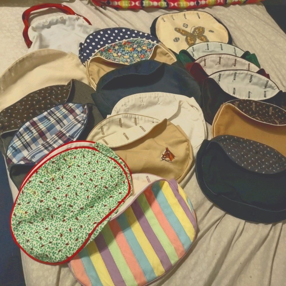 Retro Bermuda Style Purse w/Covers